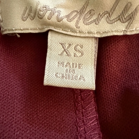 Wonderly Deep Red Lace Long Sleeve Dress - Picture 3 of 3